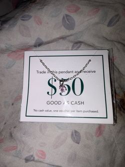 Effy Jewelry $50 Trade-In Voucher & Silver-Tone Pendant Necklace | Cruise Promo