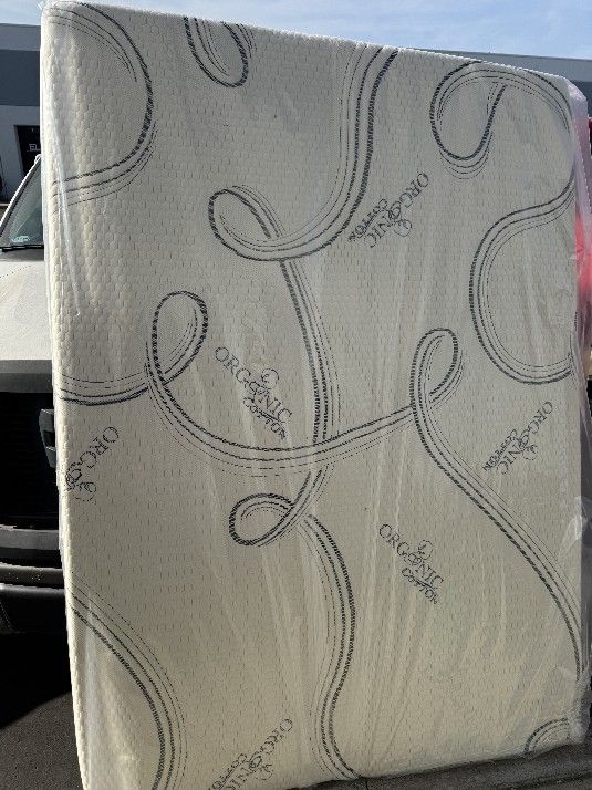 Full Size Organic Cotton Hybrid Cool Memoryfoam Matres!!!!