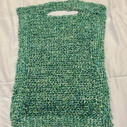 Crocheted Car Seat/Stroller Blanket/Poncho