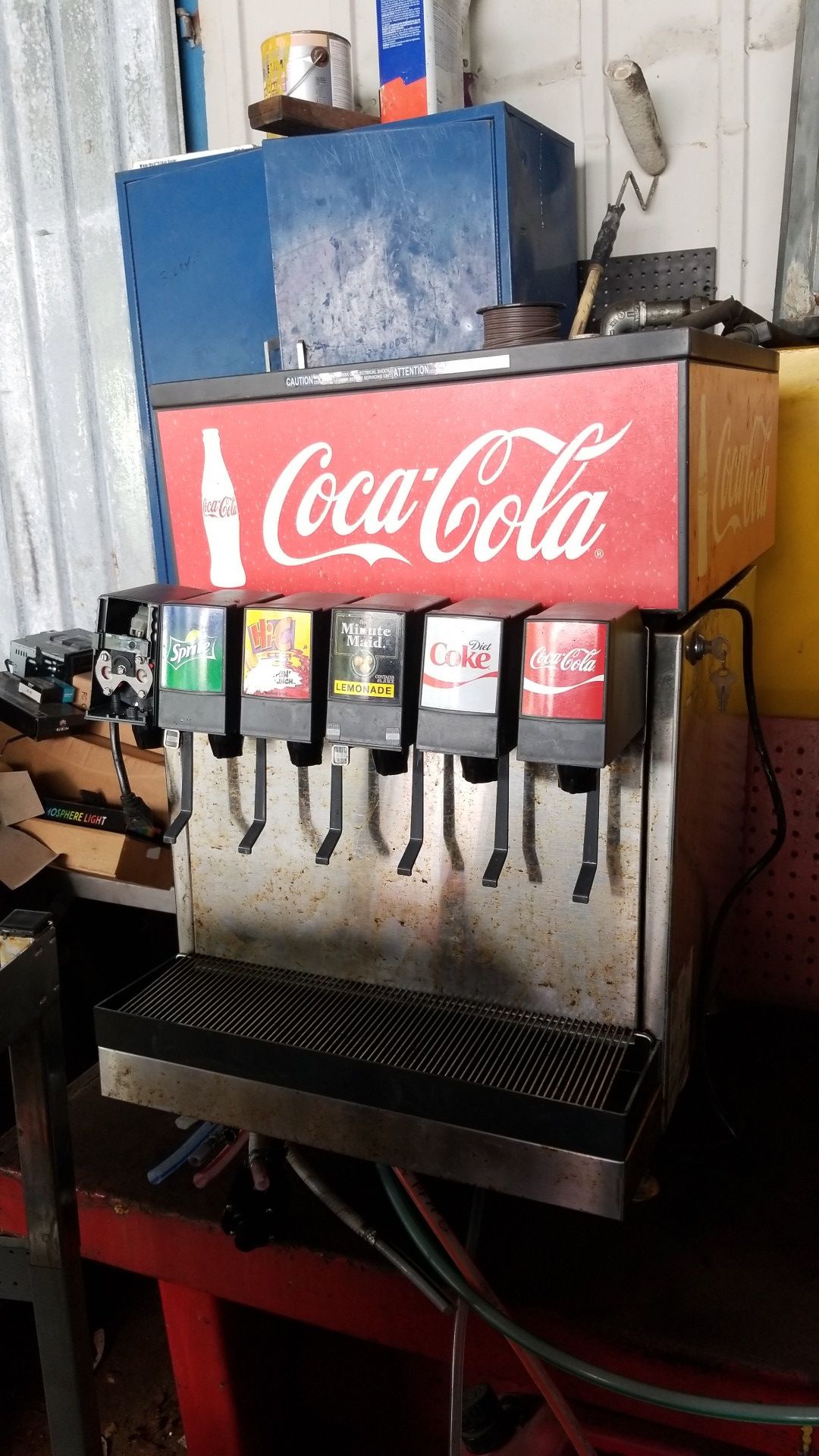 Soda funtain machine