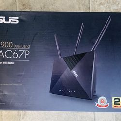 ASUS AC1900 WiFi MU-MIMO RT-AC67P Beamforming Dual Band Wireless Internet Router
