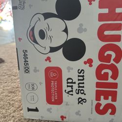 Size 1 Huggies 