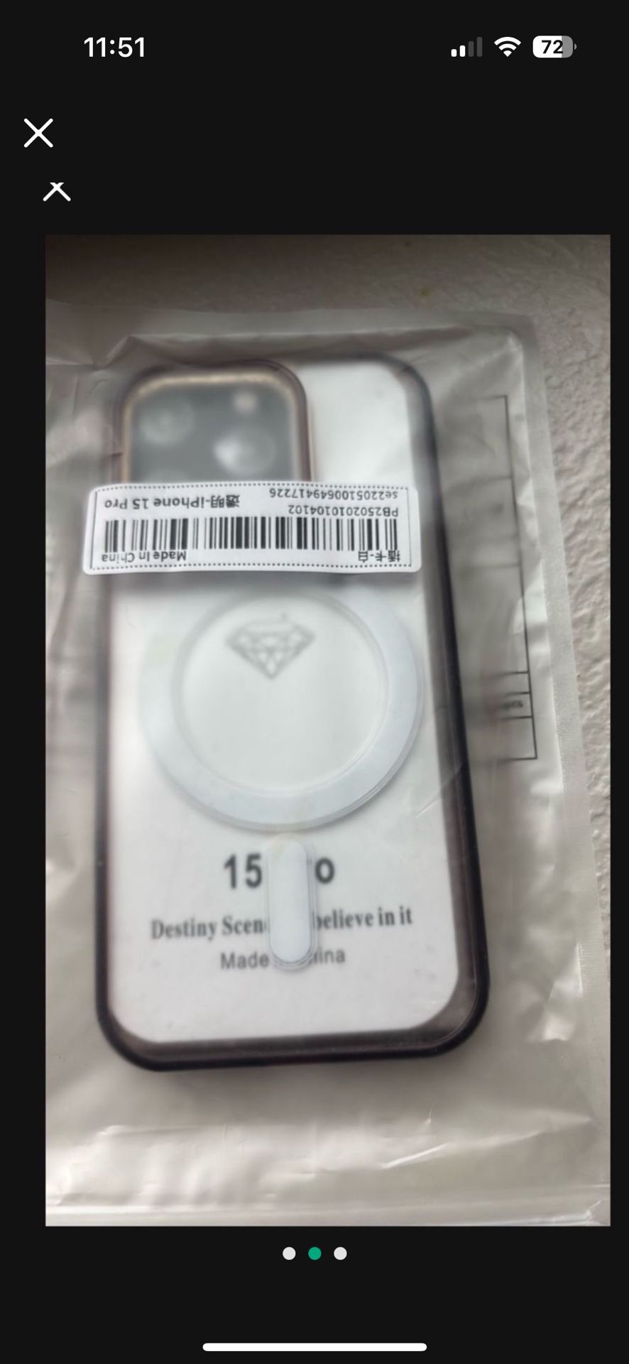 I Phone 15 Pro Cover