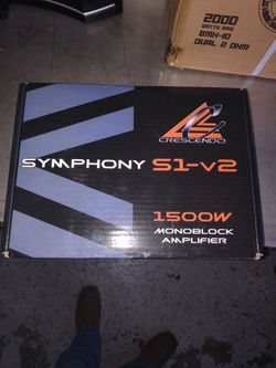 Crescendo audio symphony amp