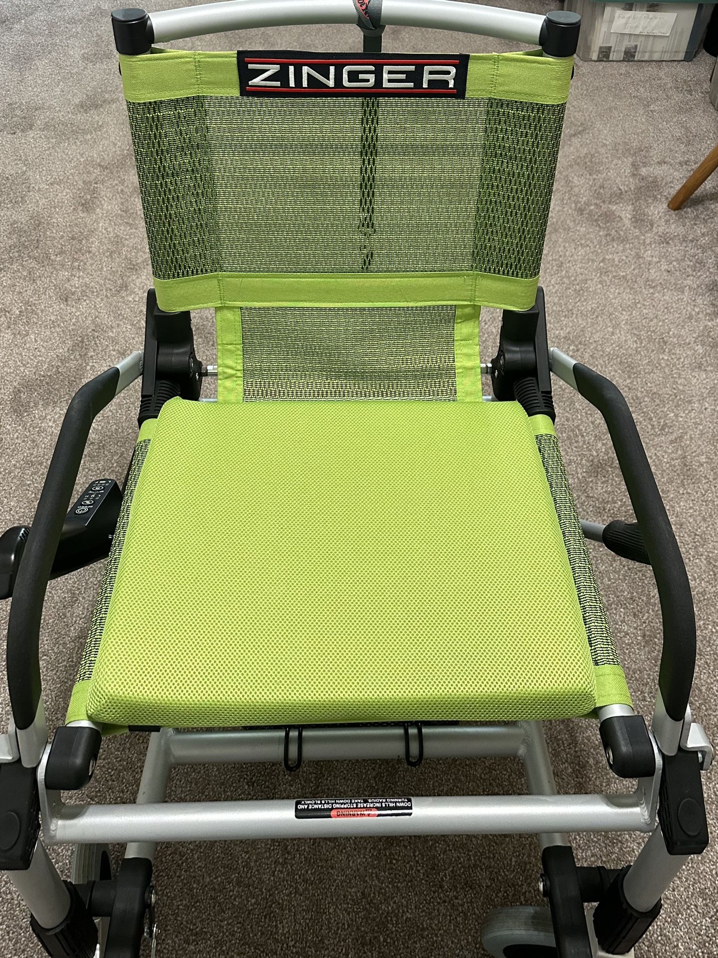 ZINGER Mobility Chair, LOWER PRICE, Model ZR10.1, Like New for Sale in Kent, WA OfferUp