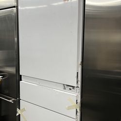 Monogram 36” Wide Bottom Freezer Built In Refrigerator 