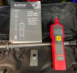 Amprobe LT-10 Lamp Tester, Lightly Used, in Zip Pouch