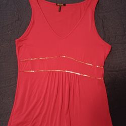 Hot Pink Tank Top Size Large 