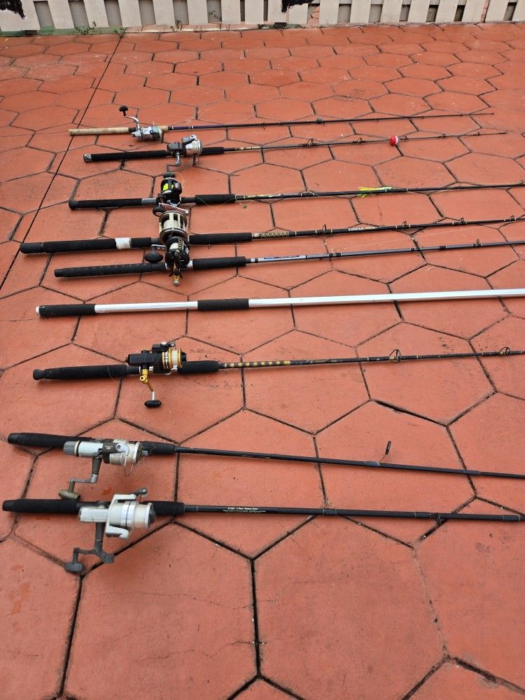 Fishing Poles Good Reels