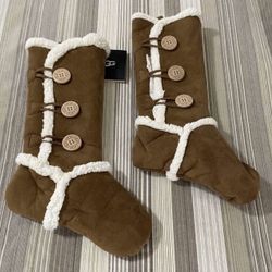AUTHENTIC BAILEY BUTTON UGG CHRISTMAS HANGING STOCKINGS