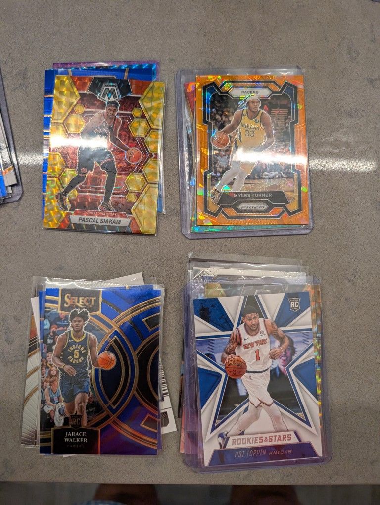Pacer Player Cards(Mostly Rookies)