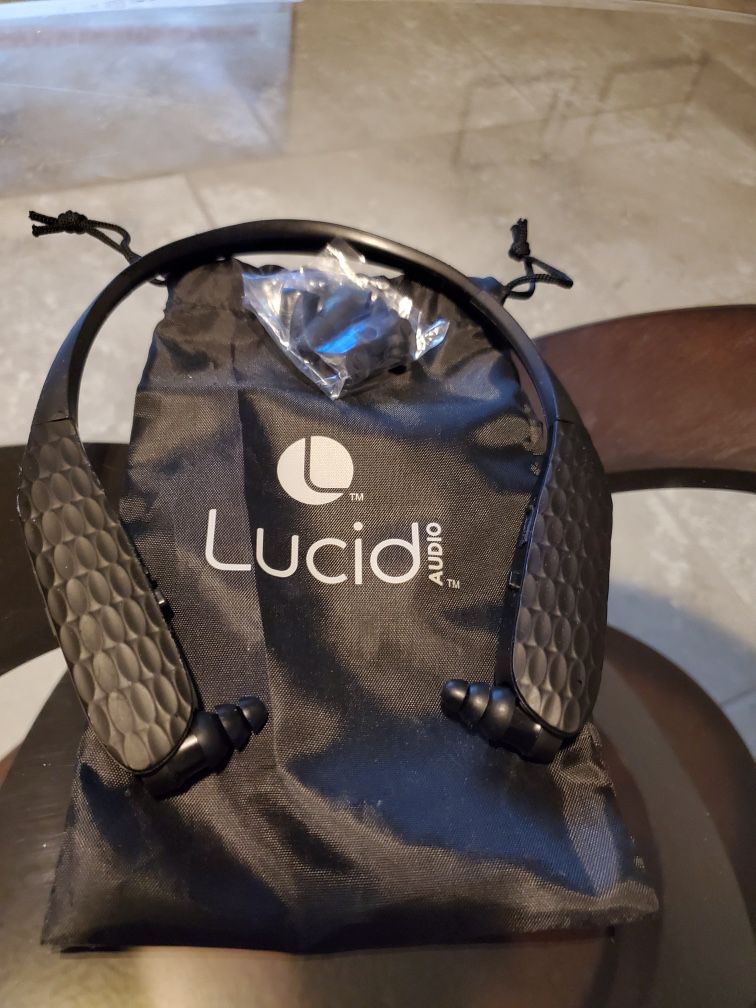 Lucid audio Bluetooth headphones