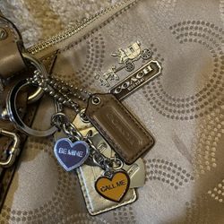 Beige Coach Purse 