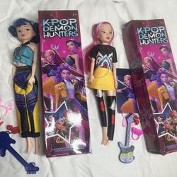 K-pop Demon Hunters Dolls. $7 each