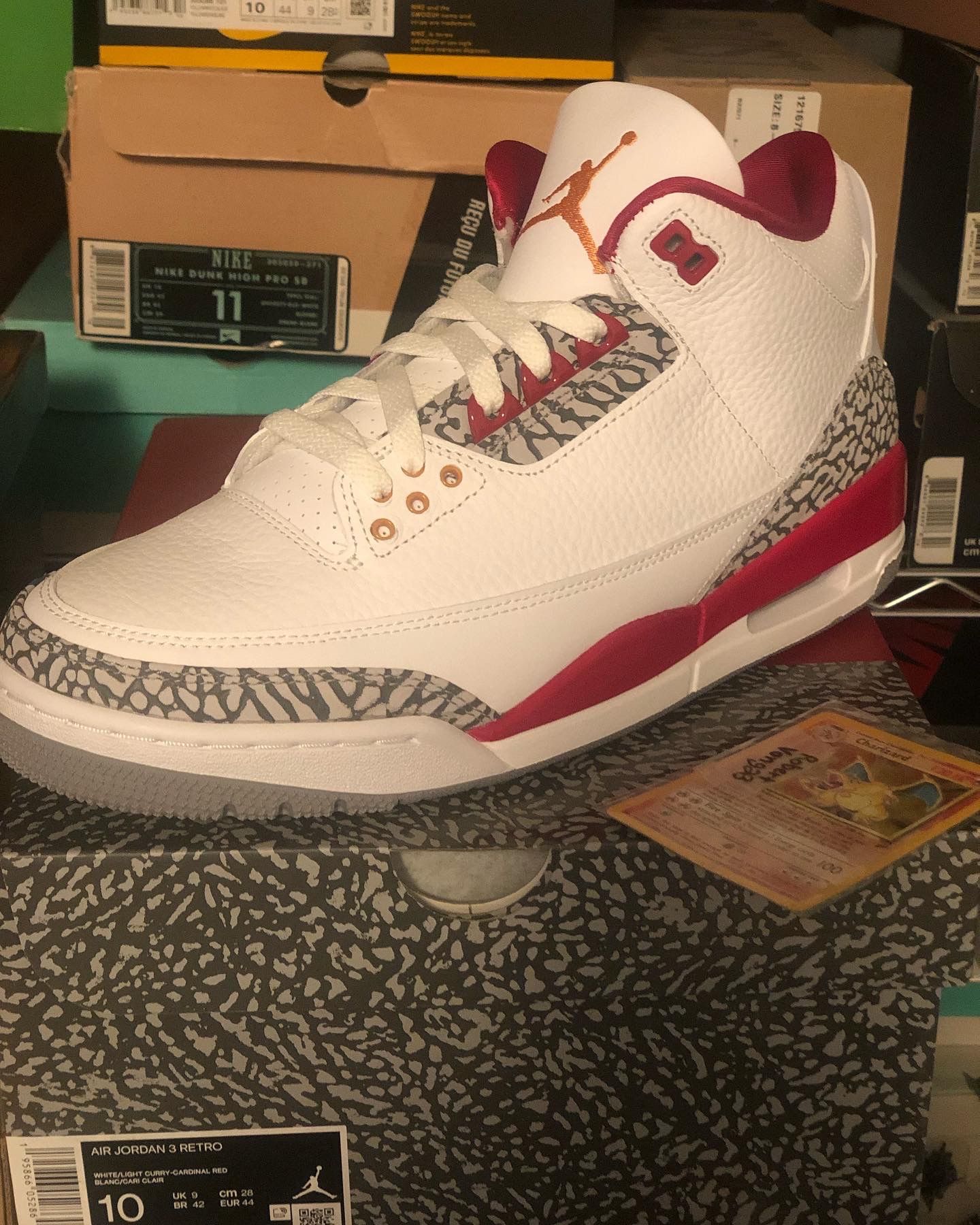 NEW 2022 AIR JORDAN 3 RETRO “Cardinal Red” Sz10