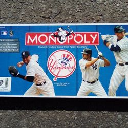 Monopoly Yankees Baseball Boardgame