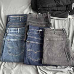 5 Levi’s Jeans 38 X 30
