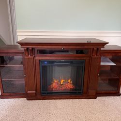Electric Fireplace $75