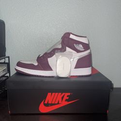 Jordan 1 High bordeaux Size 12 OBO