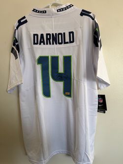 Sam Darnold signed Seattle Seahawks autographed Nike jersey w/COA - Large - 28-2