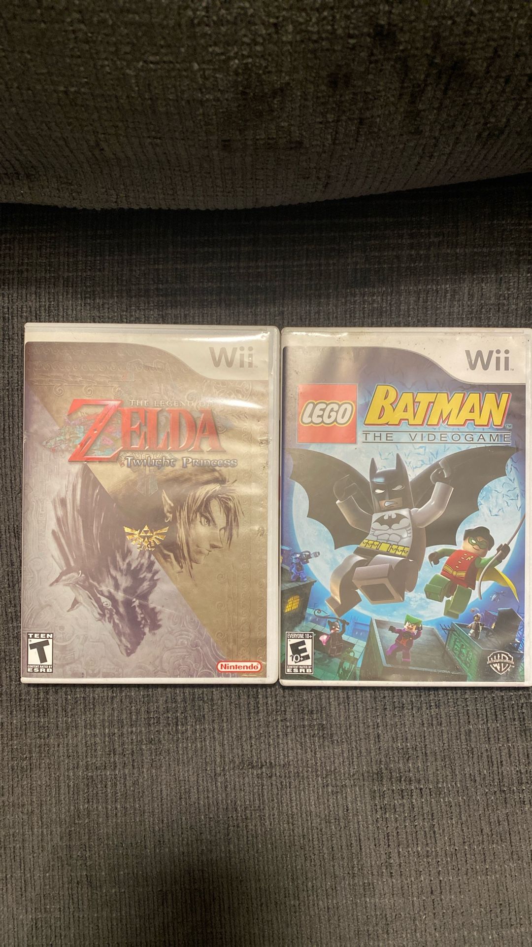 Nintendo Wii games I’m asking $45 for both