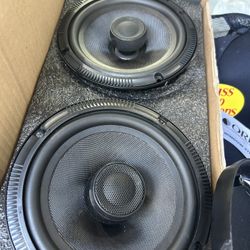 Pair Of Speakers 6.5 CT Sound  Coaxial Speaker 