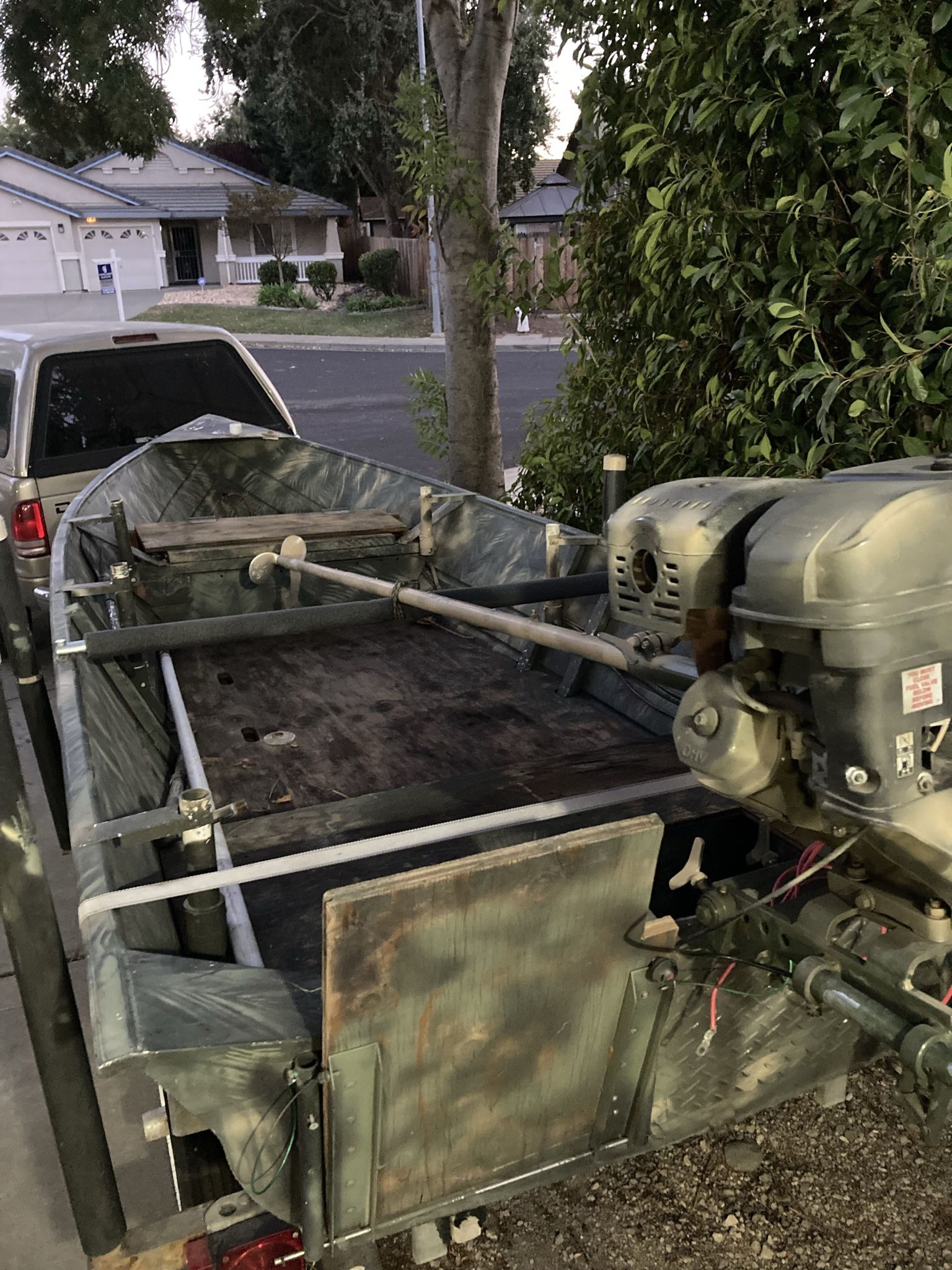 13hp Predator Motor With 88” Swamp Runner Medium Kit.