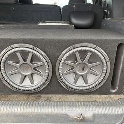 2 12 Inch Subwoofers Kicker Comp VX