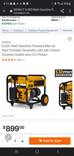 Dewalt Generator Brand New