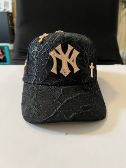 AB Hats ✝️ NY Thorned Oro Rosado