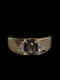 Mens gold ring #31502