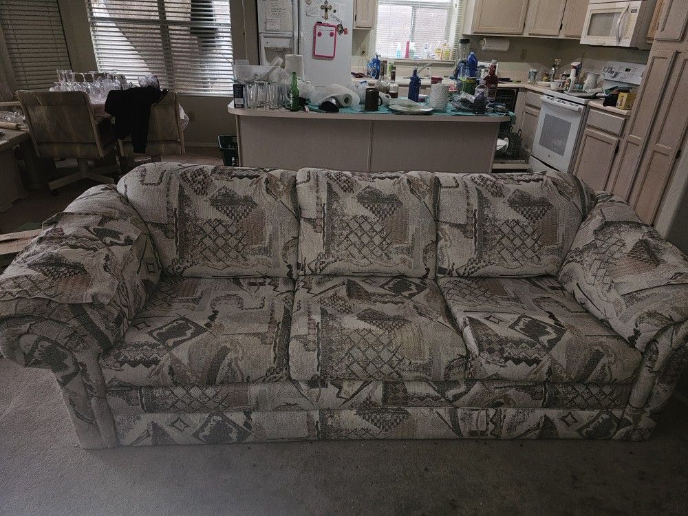 Nice Couch Sofa And Love Seat Set $250