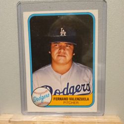 1980  Fleer Fernando Valenzuela ) Pick Up Only 