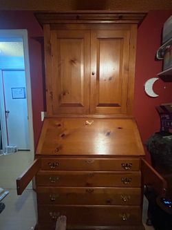 Dresser Desk - Secretary Style Desk