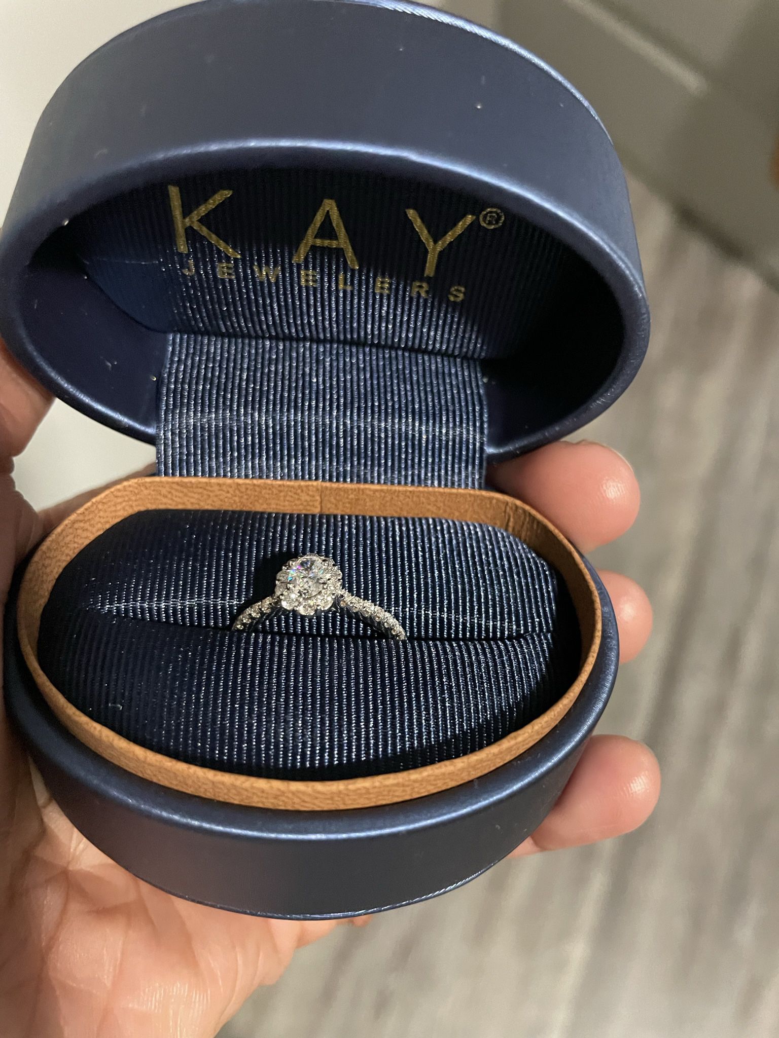 Leo Diamond Engagement Ring Size 7 (5/8ct)
