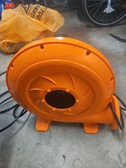 Bounce house air blower
