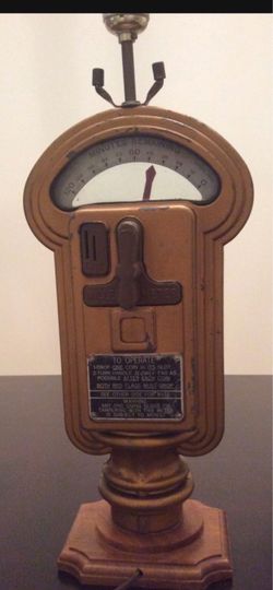 Parking meter Miller Model 50 , Nice and in good working condition