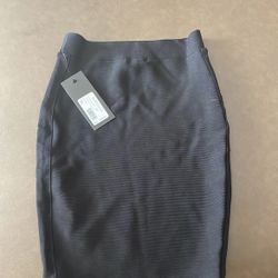 Marciano pencil black skirt 