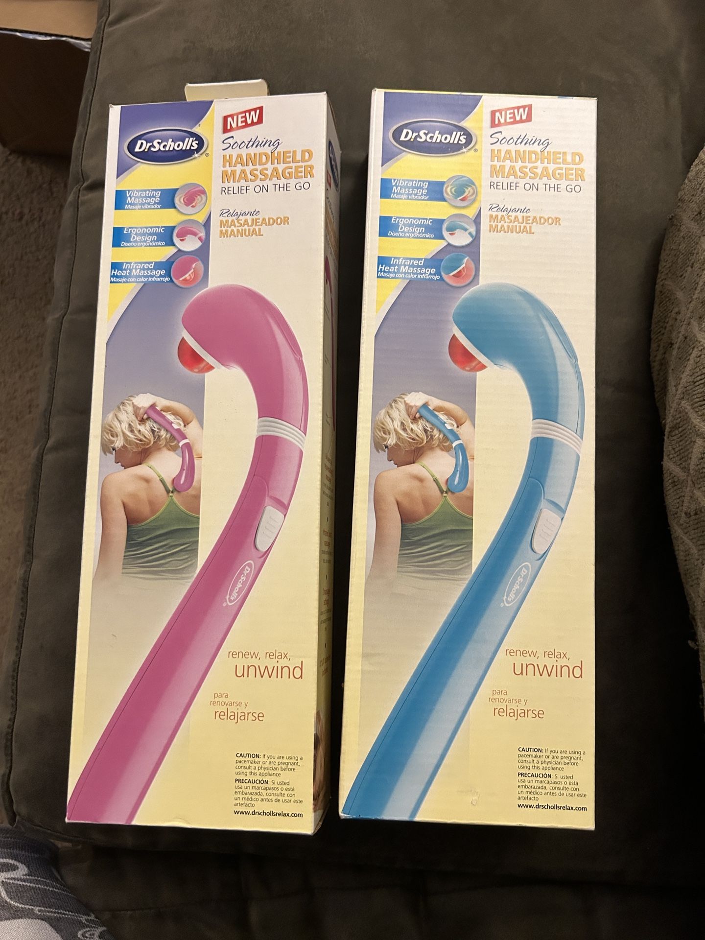 New Dr Schols Handheld Massagers