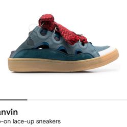 Lanvin slip-on lace-up sneakers