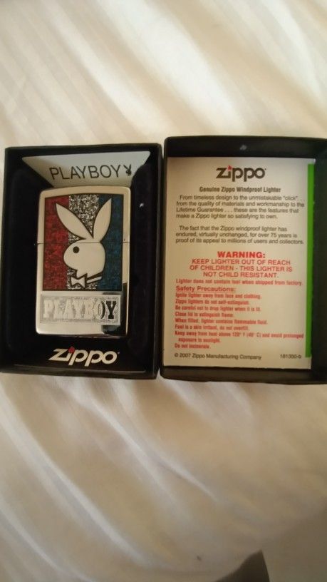 Zippo Playboy Double Lustre Lighter