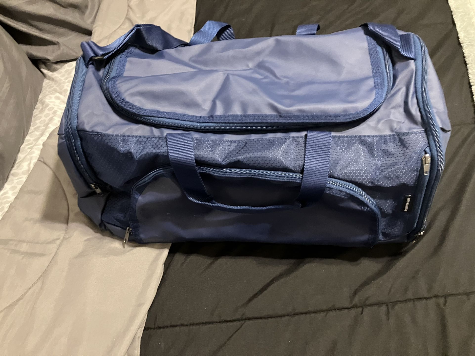 Brand New Navy Adidas Duffel Bag