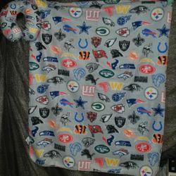 🩷 Football Set Neck Pillow & Blanket - Available