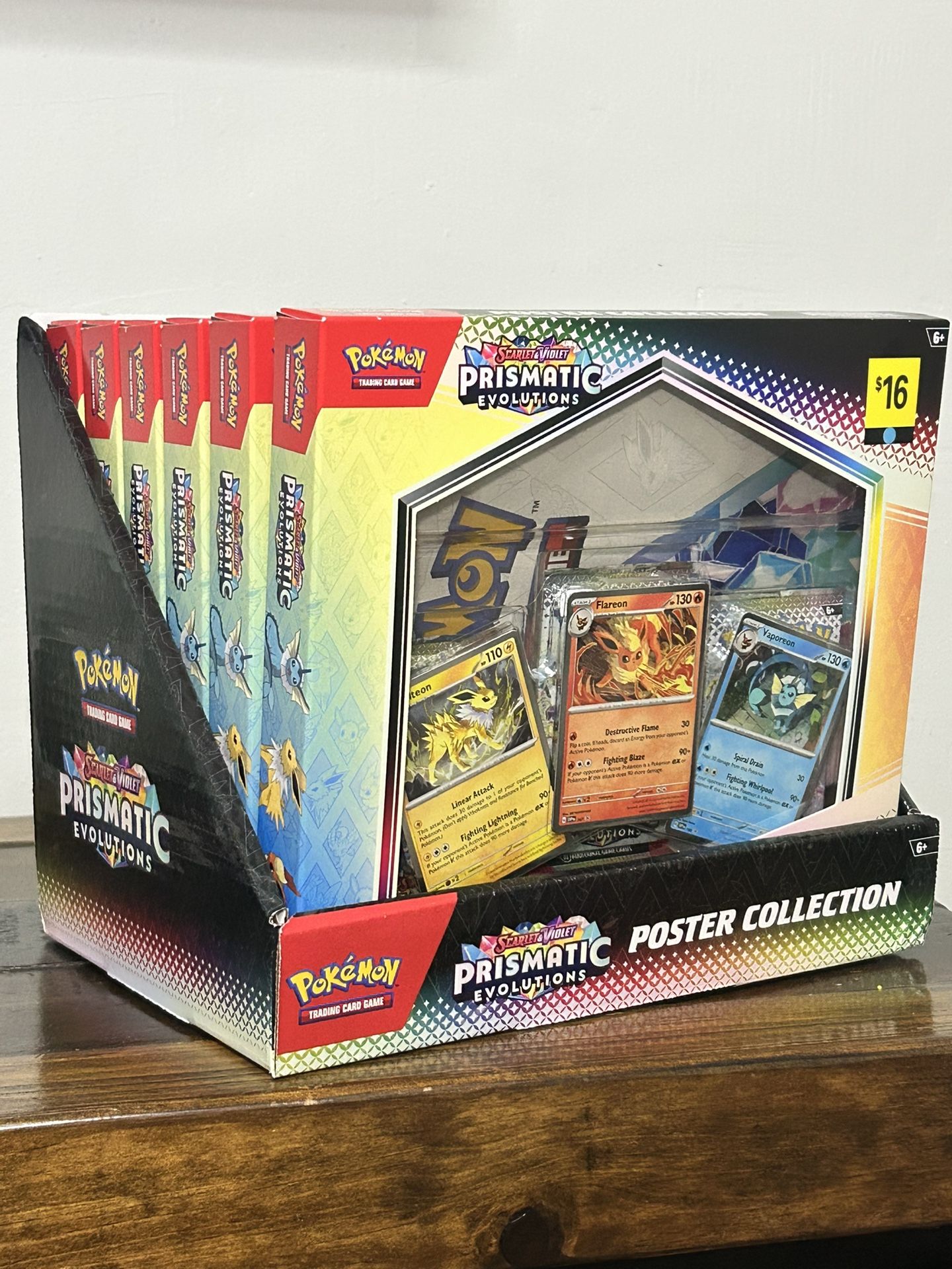 Pokemon Prismatic Evolutions - Poster Calendar x 6