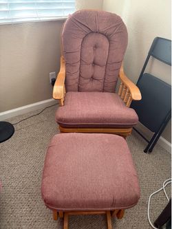 Glider rocker chair