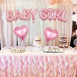 Inflable baby  Girl sign New