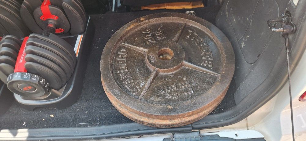 45LB OLYMPIC WEIGHTS PLATES