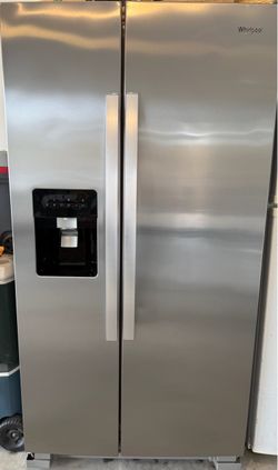 Whirlpool Stainless Steel Side-by-Side Refrigerator