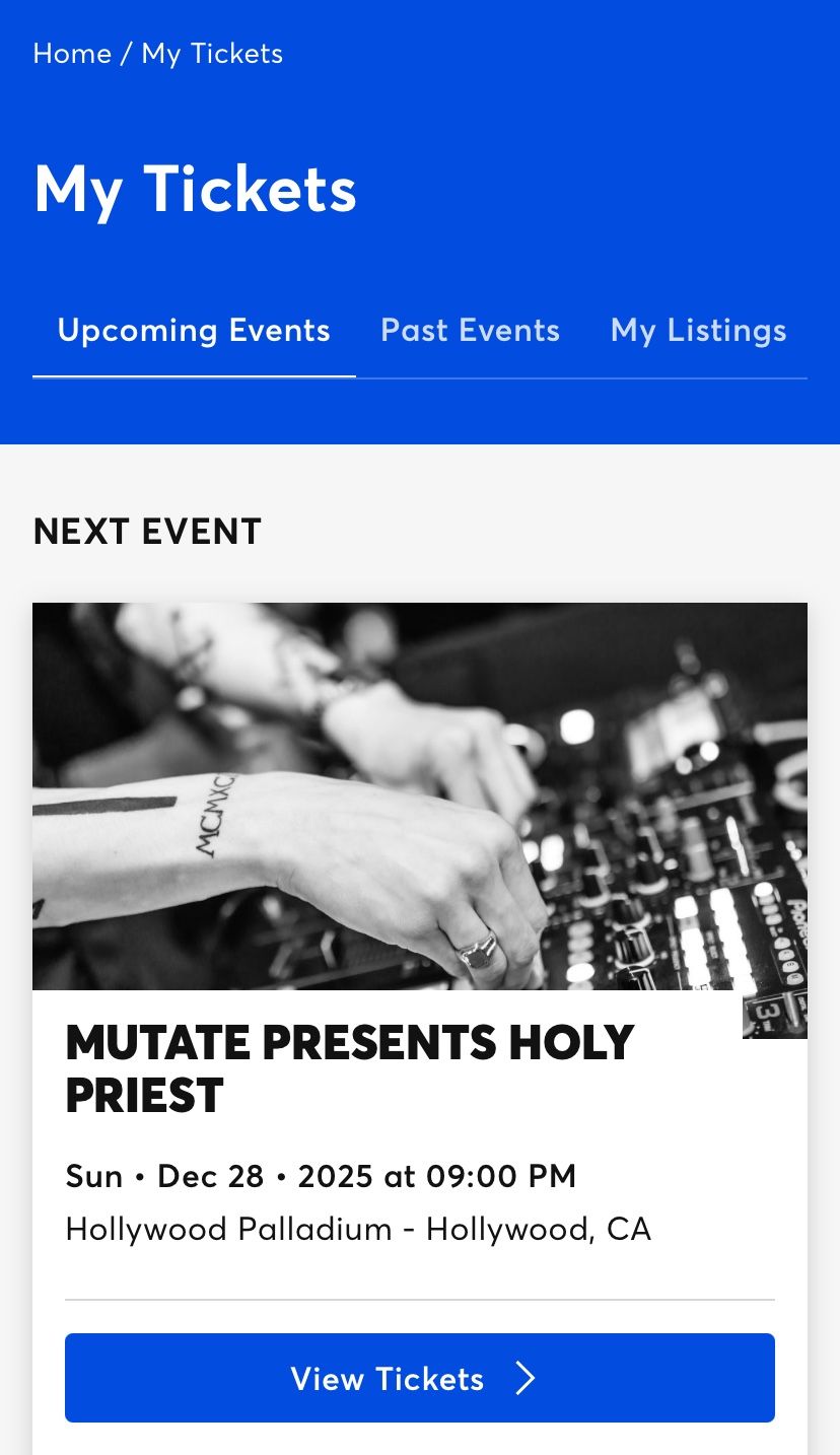 Holy Priest Sunday 12/28