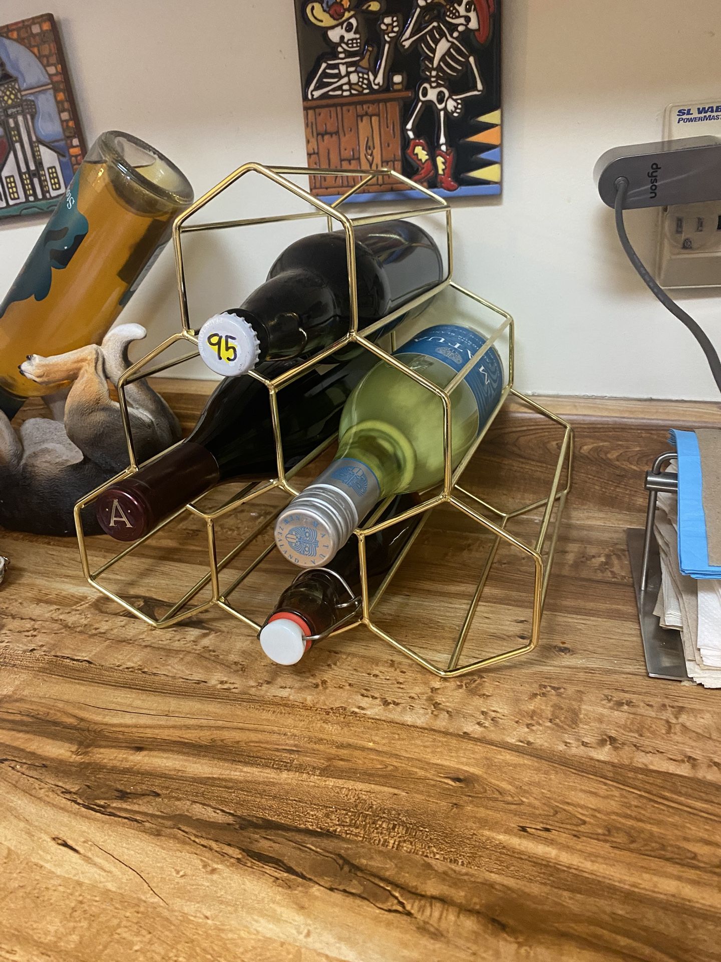 Honeycomb Wine Rack